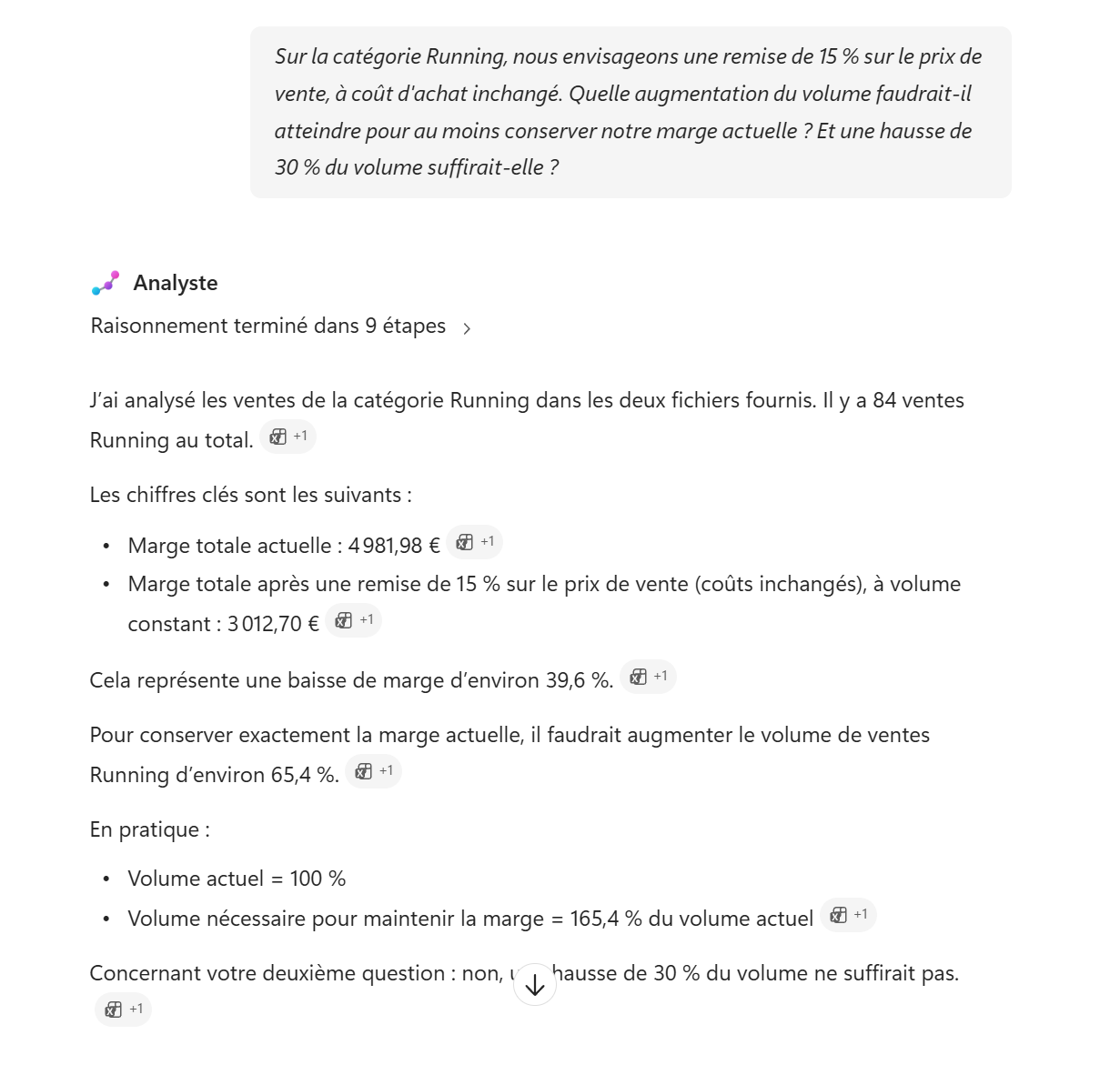 Agent Analyst : le data scientist de poche qui vit dans votre Copilot : étape 5