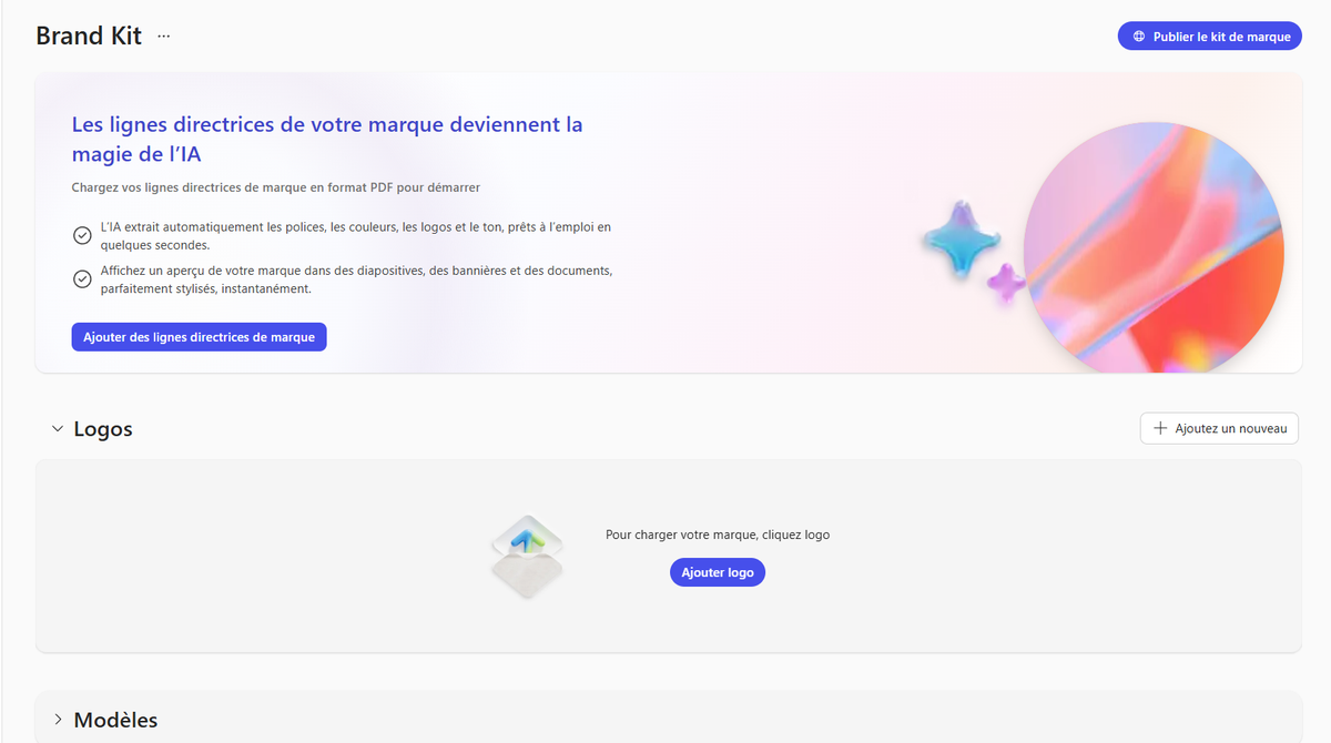 Créer un Brand Kit pour des présentations on-brand : étape 3
