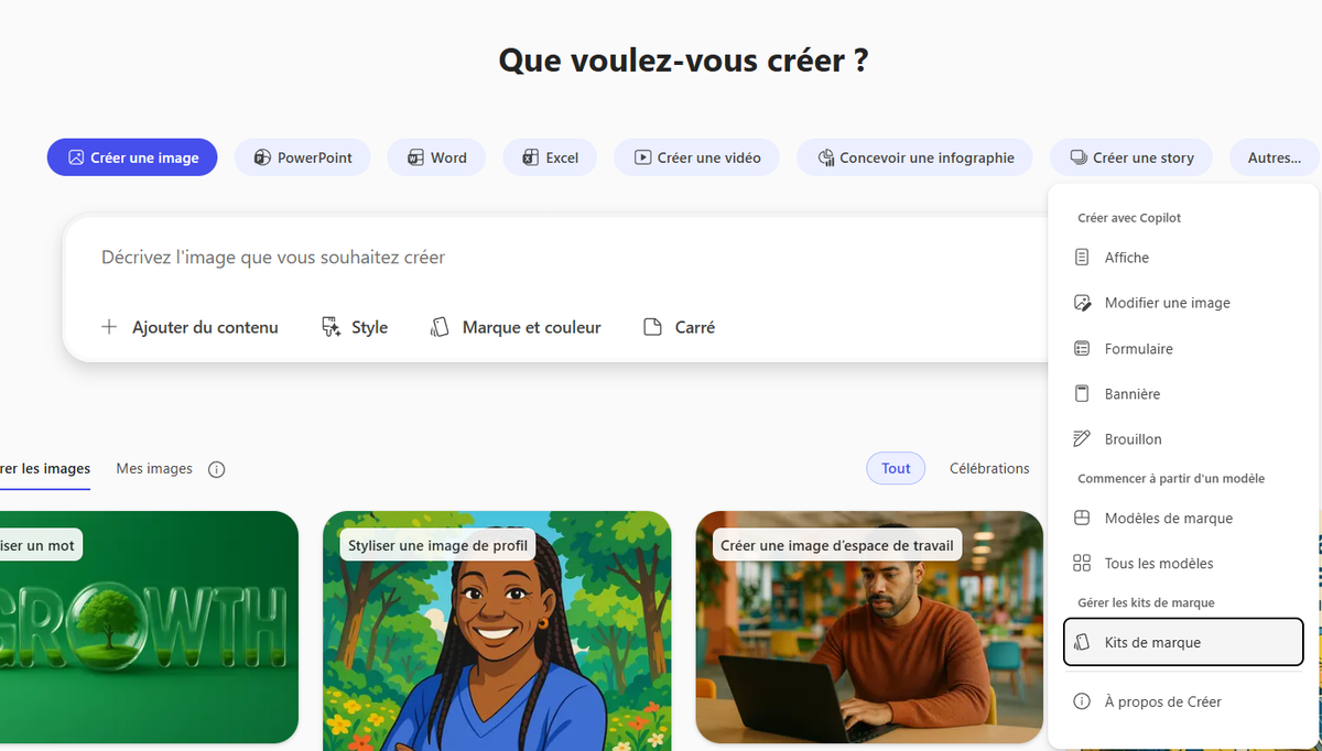 Créer un Brand Kit pour des présentations on-brand : étape 2