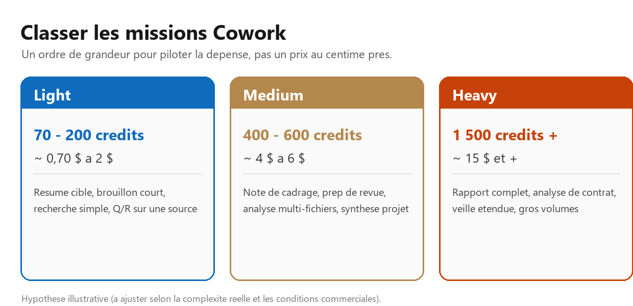 Cowork : comprendre la valeur consommée, pas le prix : étape 4