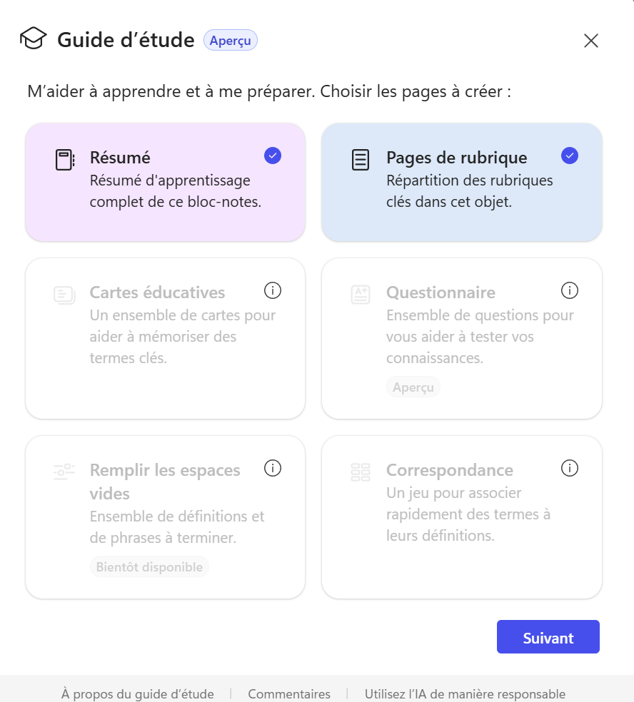 Utiliser les Notebooks Copilot sans licence : étape 5