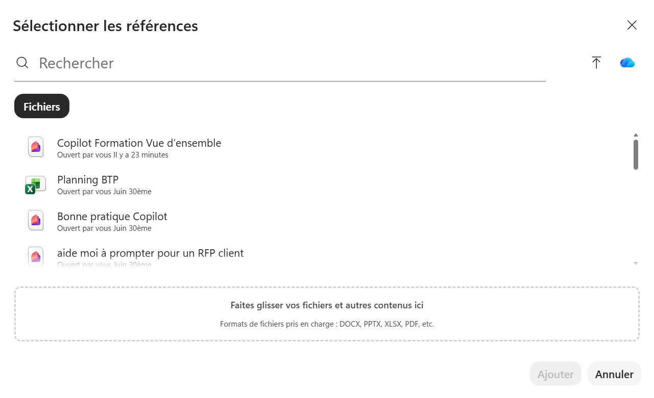 Utiliser les Notebooks Copilot sans licence : étape 3